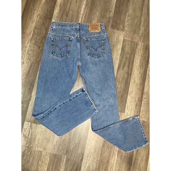 Levi’s 505 Vintage 7 JR M 28x32 Denim Jeans Reg Straight Leg Cotton Y2K (2000) - Picture 1 of 10